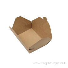 Wholesale Different Sizes biodegradable paper food boxes